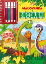 Maľovanka s dinosaurmi