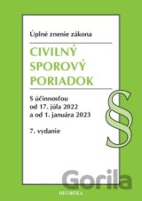 Civilný sporový poriadok. Úzz, 7. vyd., 6/2022