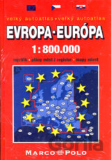 Autoatlas Evropa - Európa 1:800 000