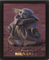 Obraz 3D Mandalorian Groogu