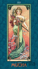 Nástenný kalendár Alfons Mucha 2023