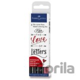 Popisovač Pitt Artist Pen Handlettering 4 ks
