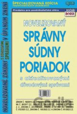 Novelizovaný Správny súdny poriadok