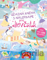 Úžasná kniha s nálepkami pre dievčatá