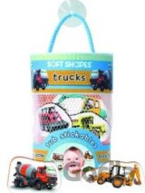 Soft Shapes Tub Stickables: Trucks