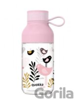 Quokka Plastová láhev Ice Kids s poutkem: Birds 430ml