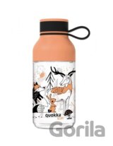 Quokka Plastová láhev Ice Kids s poutkem: In the Woods 430ml