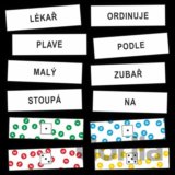 Slovní druhy 1-2-5-7: kartičky k procvičování slovních druhů