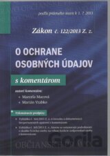 Zákon č. 122/2013 Z. z. O ochrane osobných údajov