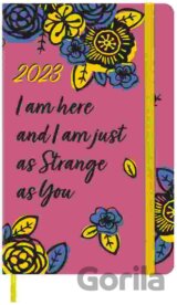 Moleskine – 12-mesačný plánovací diár Frida Kahlo 2023 (ružový)