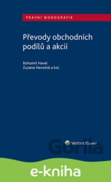 Převody obchodních podílů a akcií