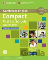 Compact First for Schools: Student´s Book without Answers with CD-ROM withTestbank
