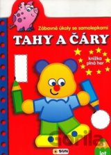 Zábavné úkoly se samolepkami: TAHY A ČÁRY