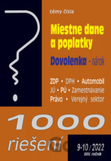 1000 riešení č. 9-10 / 2022 - Miestne dane a poplatky