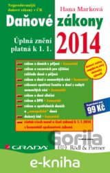Daňové zákony 2014