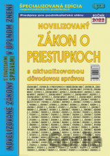Novelizovaný zákon o priestupkoch