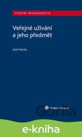 Veřejné užívání a jeho předmět