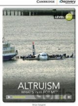 Altruism: What´s in it for Me? Intermediate Book with Online Access
