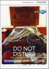 Do Not Disturb: The Importance of Sleep High Beginning Book with Online Access