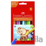 Pastelky Jumbo trojhranné set 24 farebné