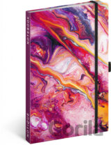 Notes Marble (linajkovaný)