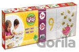 Puzzle předškolní: Čísla, barvy