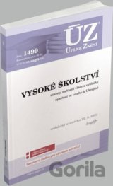 Úplné Znění - 1499 Vysoké školství