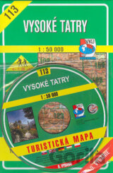 Vysoké Tatry - turistická mapa č. 113 (+CD)