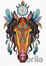 Malování podle čísel: Mandala kůň