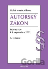 Autorský zákon. Úzz, 4. vydanie, 9/2022