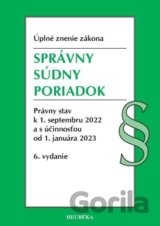 Správny súdny poriadok. Úzz, 6. vydanie, 9/2022