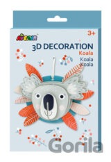 3D dekorace na zeď - Koala