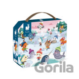 Janod Puzzle Party na snehu 36 ks