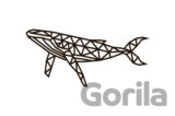 Drevené puzzle – veľryba