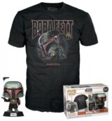 Funko POP & Tee: Star Wars - Bobba Fett (velikost trička L)