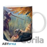 Zaklínač keramický Hrnček 320 ml - Geralt a Gryf