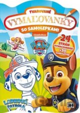 Tvarované vymaľovanky/ Labková patrola 2