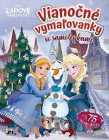 Vianočné vymaľovanky a samolepky - Ľadové kráľovstvo