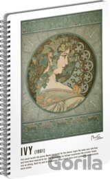 Spirálový blok Alfons Mucha - Ivy