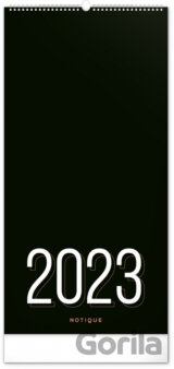 Nástenný plánovací Čierny kalendár 2023