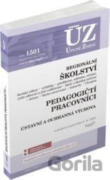 Úplné Znění - 1501 Regionální školství, Pedagogičtí pracovníci