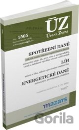 Úplné Znění - 1505 Spotřební daně, líh, paliva a maziva, energetické daně