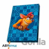 Crash Bandicoot zápisník A5