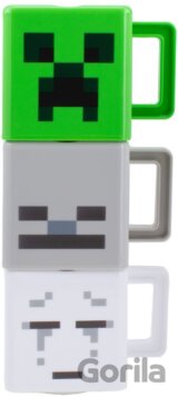 Set 3 ks plastových hrnčekov Minecraft: Príšery