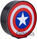 Stolná dekoratívna lampa Marvel: Štít Kapitána Ameriky (výška 16 cm)