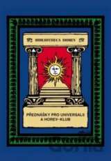 Přednášky pro Universalii a Horev-klub