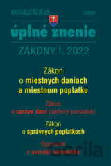 Aktualizácia I/5 / 2022 - daňové a účtovné zákony