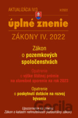 Aktualizácia IV/3 / 2022 - bývanie, stavebný zákon