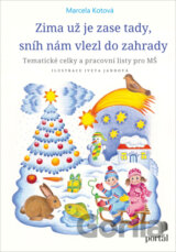Zima už je zase tady, sníh nám vlezl do zahrady