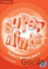 Super Minds Level 4 Teachers Resource Book with Audio CD